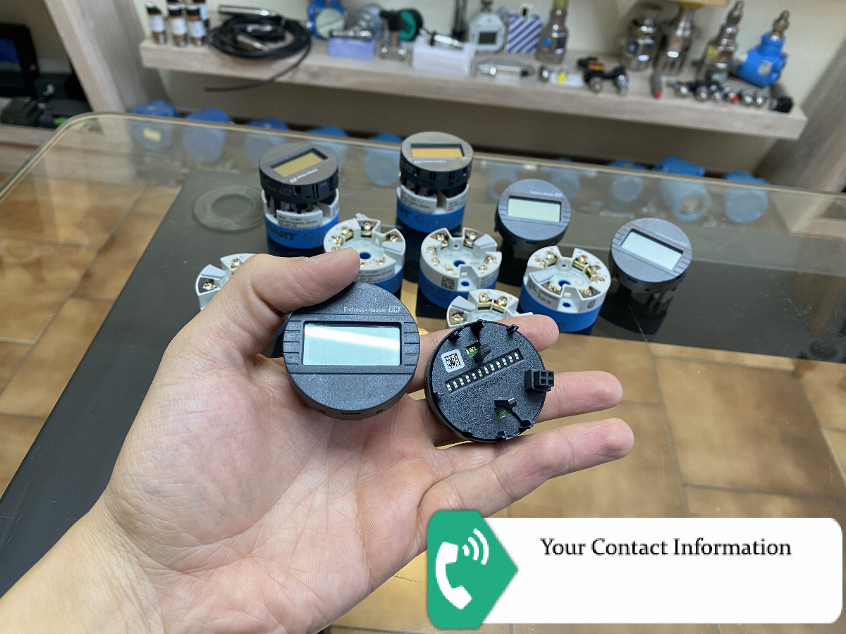 Temperature TMT82NAA2AB3A1A1A2 with display TID10B1 Endress+Hauser