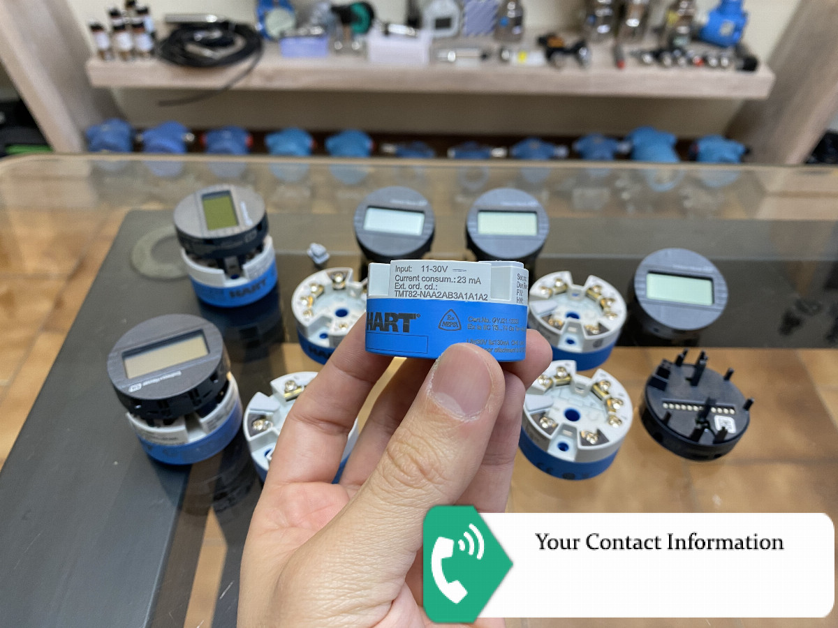 Temperature TMT82NAA2AB3A1A1A2 with display TID10B1 Endress+Hauser